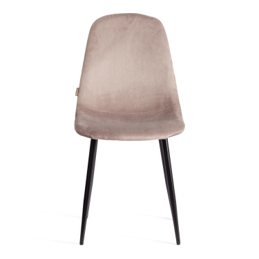 Стул Tetchair BREEZE mod. JSC-58 Велюр/металл , 44 х 53 х 86 см, coffee кофейный HLR 9 / черный