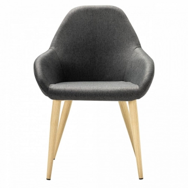 Стул R-home Kent темно-серый/нат.дуб