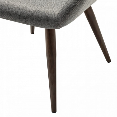 Стул R-home Kent темно-серый/т.орех