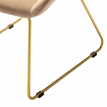 Стул R-home Kent Diag beige/Линк золото