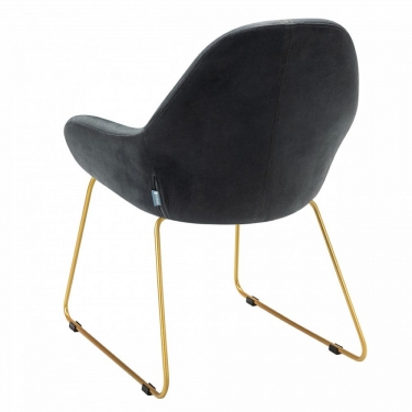 Стул R-home Kent Diag grey/Линк золото