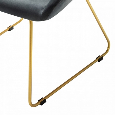 Стул R-home Kent Diag grey/Линк золото