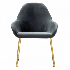 Стул R-home Kent Diag grey/Линк золото