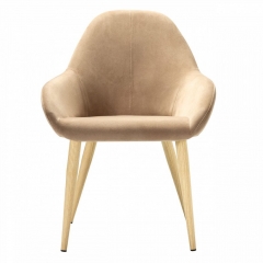 Стул R-home Kent Diag beige/нат.дуб