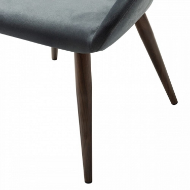 Стул R-home Kent Diag grey/т.орех