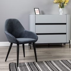 Стул R-home Kent Diag grey/черный