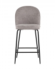 Стул полубарный Stool Group Echo Светло-серый