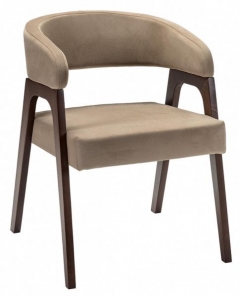 Кресло R-home Baxter Beige/Темный орех