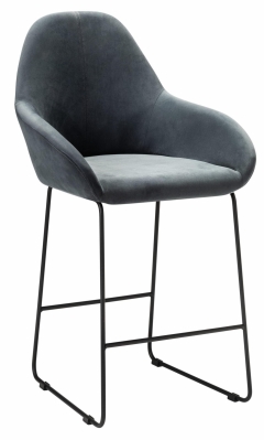 Стул R-home Kent полубар Diag grey/Линк