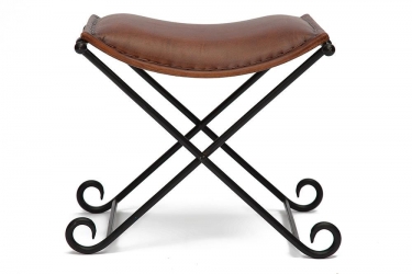 Стул Tetchair Secret De Maison FLEX mod. M-1931 металл/кожа буйвола, 45 х52 х46см, коричневый