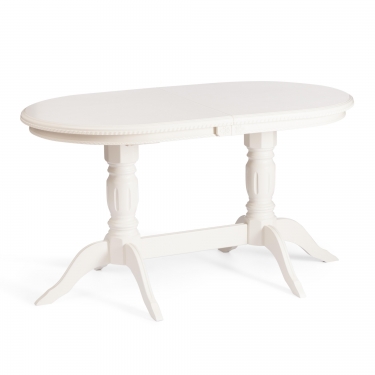 Стол Tetchair COPPOLA бук, мдф, 140+40x80x77см, Ivory white