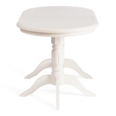 Стол Tetchair COPPOLA бук, мдф, 140+40x80x77см, Ivory white