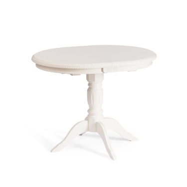 Стол Tetchair STEFANO бук, мдф, 100+30x80x77см, Ivory white