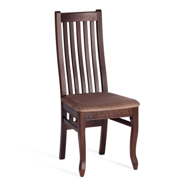 Стул Tetchair DOLCE мягкое сидение бук, 40х46х100см, Tobacco, велюр, Tenerife mocca