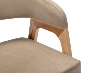 Кресло R-home Baxter Beige/натур