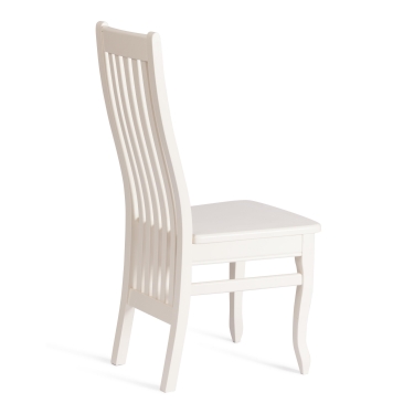 Стул Tetchair DOLCE жесткое сидение бук, мдф, 40х46х100см, Ivory white