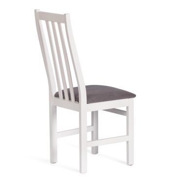 Стул Tetchair SWEDEN комплект NEW, Многослойный березовый шпон, 41х40х99 см, white/велюр темно-серый