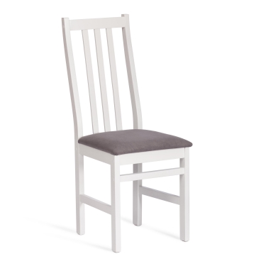 Стул Tetchair SWEDEN комплект NEW, Многослойный березовый шпон, 41х40х99 см, white/велюр темно-серый