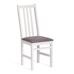 Стул Tetchair SWEDEN комплект NEW, Многослойный березовый шпон, 41х40х99 см, white/велюр темно-серый