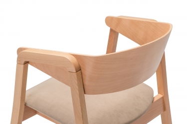 Кресло R-home Dalia Beige/Натур