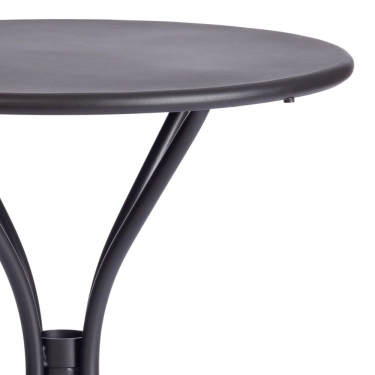 Стол Tetchair Secret De Maison Villa стальной сплав, D59х70см, черный