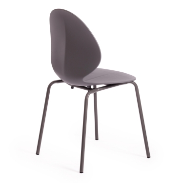 Стул Tetchair EBAY mod 03 / 1 шт. в упаковке металл/пластик, 52x46x83.5, серый