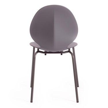 Стул Tetchair EBAY mod 03 / 1 шт. в упаковке металл/пластик, 52x46x83.5, серый
