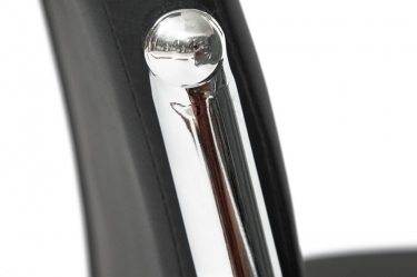 Стул Tetchair ELFO mod.35 / 1 шт. в упаковке металл/экокожа, 45х53х100х47см, хром/черный