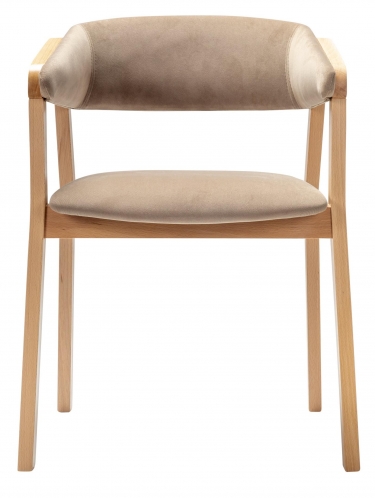 Кресло R-home Dalia Soft Beige/Натур