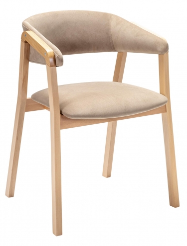 Кресло R-home Dalia Soft Beige/Натур