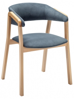 Кресло R-home Dalia Soft Grey/Натур