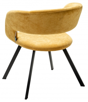 Кресло R-home Hugs желтый/Арки