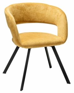 Кресло R-home Hugs желтый/Арки