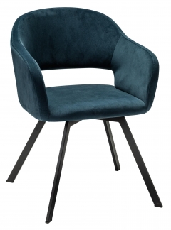 Кресло R-home Oscar Diag blue/Арки