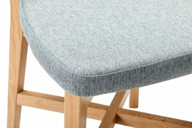 Стул R-home Frank Pro Грей/Натуральный бук