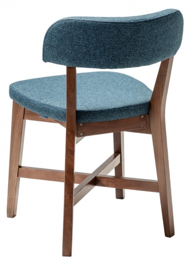 Стул R-home Frank Pro БлюАрт/Темный орех