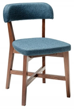 Стул R-home Frank Pro БлюАрт/Темный орех