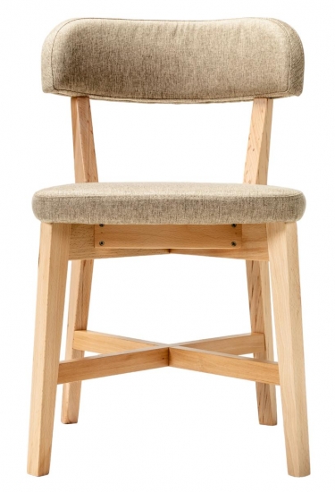 Стул R-home Frank Pro Браун/Натуральный бук