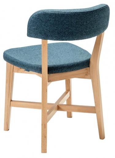 Стул R-home Frank Pro БлюАрт/Натуральный бук