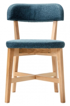 Стул R-home Frank Pro БлюАрт/Натуральный бук