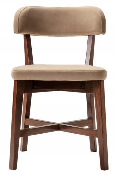 Стул R-home Frank Pro Diag Beige/Темный орех