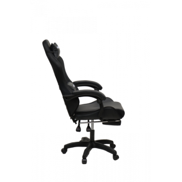 Кресло KINGQUEEN 1209 KINGQUEEN, цвет черный с подсветкой, 1209-black-mass-led