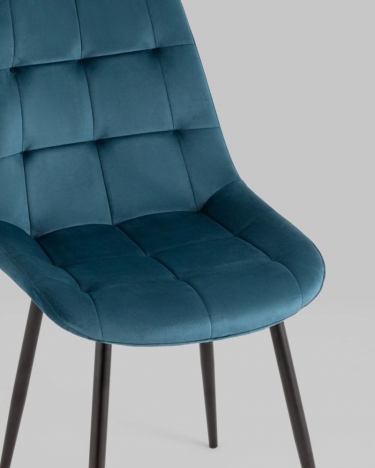 Стул Stool Group Флекс New велюр сине-зеленый 2 шт.
