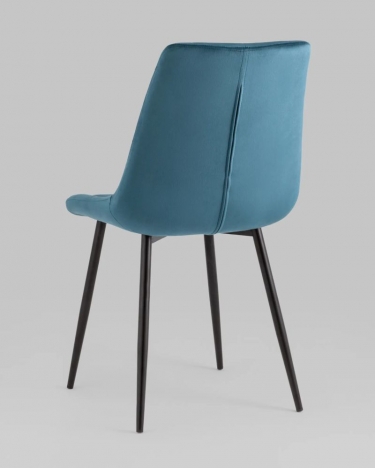 Стул Stool Group Флекс New велюр сине-зеленый 2 шт.