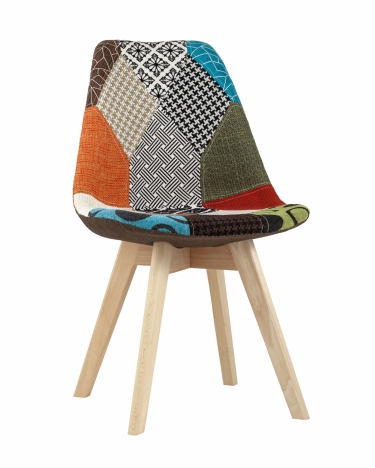 Комплект из двух стульев Stool Group FRANKFURT пэчворк 2 шт. комплект