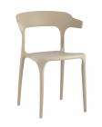 Комплект из двух стульев Stool Group Neo пластик бежевый 2 шт.