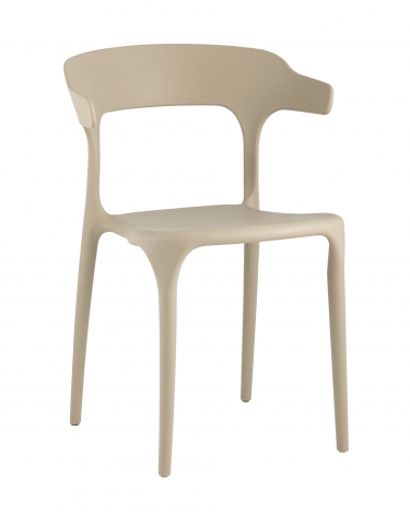 Комплект из двух стульев Stool Group Neo пластик бежевый 2 шт.