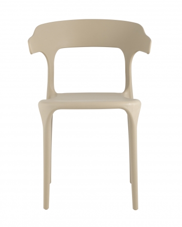 Комплект из двух стульев Stool Group Neo пластик бежевый 2 шт.