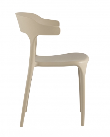 Комплект из двух стульев Stool Group Neo пластик бежевый 2 шт.