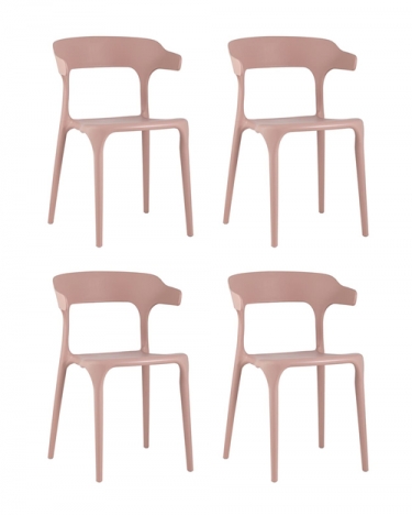 Стул Stool Group Neo пластик пыльно-розовый 4 шт.